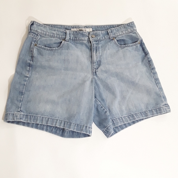 Womens Classic High Rise Jean Shorts 10 - Picture 1 of 5